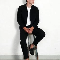 HANSEN GARMENTS SAM | Casual Over Shirt | Black -HANSEN SHOP 13x18 hansen ss22 23 25 2 sam jack black 1 1a394a78 dc70 4b3b 81bd d0357c872095