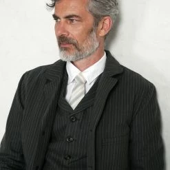 HANSEN GARMENTS LUKAS | Blazer Jacket | Khaki Pin 19 HANSEN GARMENTS LUKAS | Blazer Jacket | Khaki Pin -HANSEN SHOP 13x18 hansen ss22 suit 23 85 6 lukas willian kian khaki pin 6