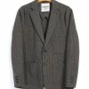 HANSEN GARMENTS CHRIS | Classic Two Button Blazer | Rocks -HANSEN SHOP 22 40 7 chris blazer wool rocks 1