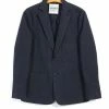 HANSEN GARMENTS CHRIS | Classic Two Button Blazer | Brushed Blue -HANSEN SHOP 22 42 3 chris blazer cotton brushedblue 1