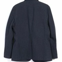 HANSEN GARMENTS CHRIS | Classic Two Button Blazer | Brushed Blue -HANSEN SHOP 22 42 3 chris blazer cotton brushedblue 2
