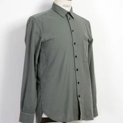 HANSEN GARMENTS HENNING | Casual Classic Shirt | Eucalyptus -HANSEN SHOP 23 10 6 henning eucalyptus 3