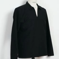 HANSEN GARMENTS MAGNE | Casual Pull-on Shirt | Black -HANSEN SHOP 25 12 2 magne black 2