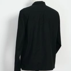 HANSEN GARMENTS MAGNE | Casual Pull-on Shirt | Black -HANSEN SHOP 25 12 2 magne black 3