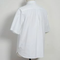 HANSEN GARMENTS REIDAR | Loose Fit Short Sleeve Shirt | White -HANSEN SHOP 25 14 1 reidar white 3