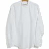 HANSEN GARMENTS RIKARD | Loose Fit Pull-on Shirt | White 1 HANSEN GARMENTS RIKARD | Loose Fit Pull-on Shirt | White -HANSEN SHOP 25 14 1 rikard white 1