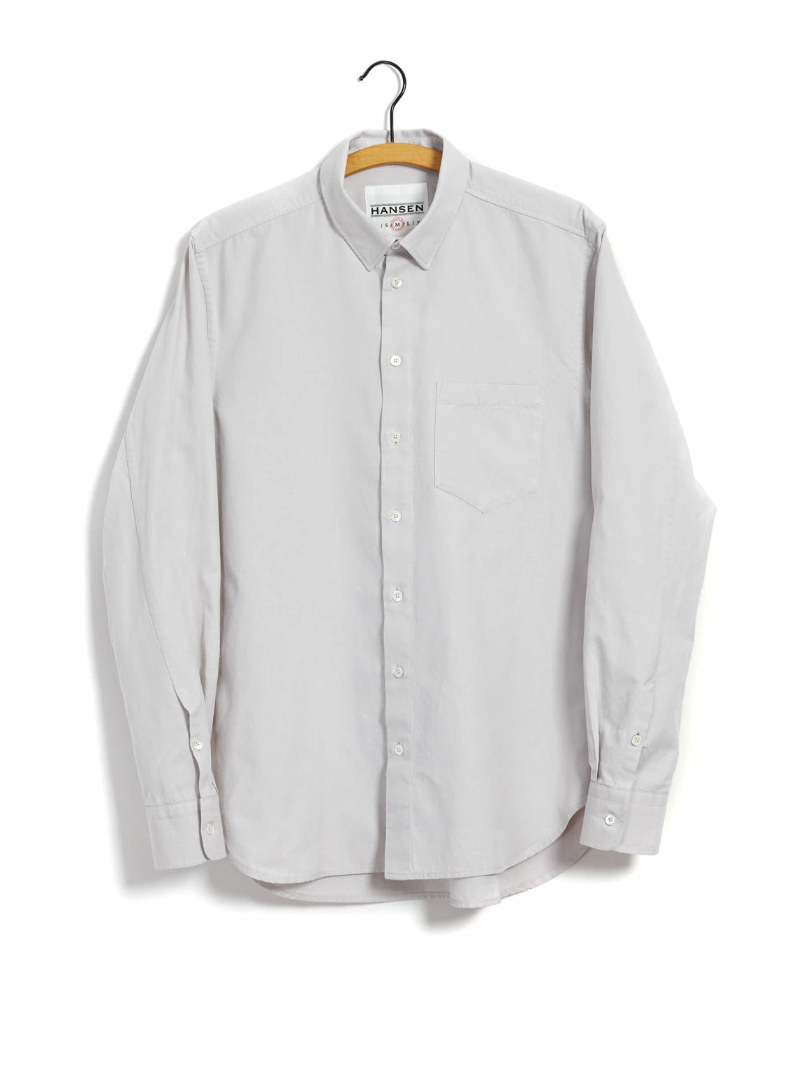 HANSEN GARMENTS HAAKON | Hidden Button Down Shirt | Clay 3 HANSEN GARMENTS HAAKON | Hidden Button Down Shirt | Clay