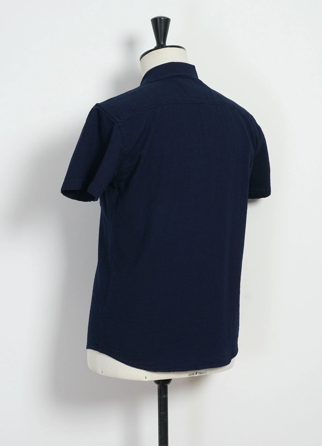 HANSEN GARMENTS JONNY | Short Sleeve Shirt | Indigo 5 HANSEN GARMENTS JONNY | Short Sleeve Shirt | Indigo - Image 3