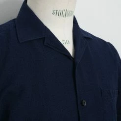 HANSEN GARMENTS JONNY | Short Sleeve Shirt | Indigo 10 HANSEN GARMENTS JONNY | Short Sleeve Shirt | Indigo -HANSEN SHOP 25 16 4 jonny indigo 4