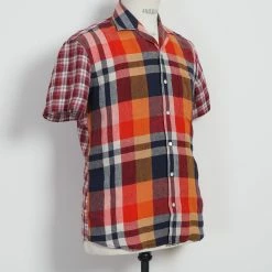 HANSEN GARMENTS JONNY | Short Sleeve Shirt | Red Checks -HANSEN SHOP 25 20 8 jonny red checks 3
