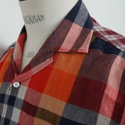 HANSEN GARMENTS JONNY | Short Sleeve Shirt | Red Checks -HANSEN SHOP 25 20 8 jonny red checks 4