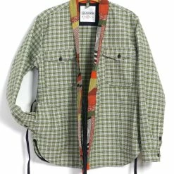 HANSEN GARMENTS REMY | East & West Shirt Jacket | Sashiko Green+ 16 HANSEN GARMENTS REMY | East & West Shirt Jacket | Sashiko Green+ -HANSEN SHOP 25 80 6 remy sashiko green plus 2