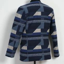 HANSEN GARMENTS FALK | Kakashi Blazer | Blue Mix -HANSEN SHOP 25 97 3 falk bluemix 4
