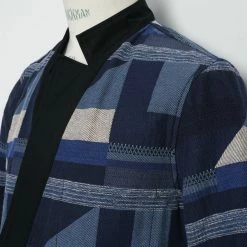 HANSEN GARMENTS FALK | Kakashi Blazer | Blue Mix -HANSEN SHOP 25 97 3 falk bluemix 5