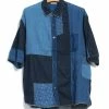KAPITAL KATMANDU | Short Sleeve Patchwork Shirt | Indigo 2 KAPITAL KATMANDU | Short Sleeve Patchwork Shirt | Indigo -HANSEN SHOP EK 1213 IDG Patchwork KATMANDU Shirt 2022 1