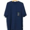 KAPITAL 4 FLAGS | Jersey Pennant T | Indigo -HANSEN SHOP EK 1226 IDG Jersey PENNANT T 4Flags 1
