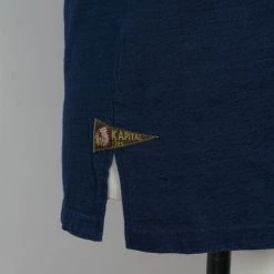 KAPITAL 4 FLAGS | Jersey Pennant T | Indigo -HANSEN SHOP EK 1226 IDG Jersey PENNANT T 4Flags 5