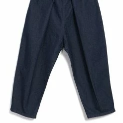 KAPITAL EASY BEACH GO | 12oz Broken Denim Trousers | Indigo