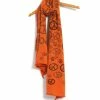 KAPITAL PEACE | Compressed Wool Scarf | Orange -HANSEN SHOP K2109XG512 orange 2