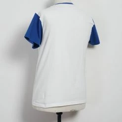 KAPITAL HARD RAIN | 2 Tone Ringer T-shirt | White & Blue -HANSEN SHOP K2206SC146 20 Jersey 2TONES Ringer T HARD RAIN 5
