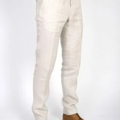 HANSEN GARMENTS ALEX | Formal Suit Trousers | Ecru -HANSEN SHOP alex formal suit trousers ecru i 270 180340