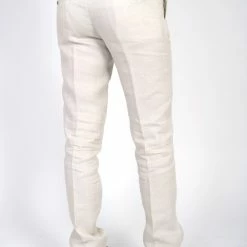 HANSEN GARMENTS ALEX | Formal Suit Trousers | Ecru -HANSEN SHOP alex formal suit trousers ecru i 270 289236