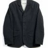 HANSEN GARMENTS ANKER | Casual 4-button Blazer | Black Pin -HANSEN SHOP anker casual 4 button blazer black pin 450 837214