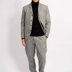 HANSEN GARMENTS ANKER | Classic Blazer | Grey Melange 17 HANSEN GARMENTS ANKER | Classic Blazer | Grey Melange -HANSEN SHOP anker classic blazer grey melange 530 743452
