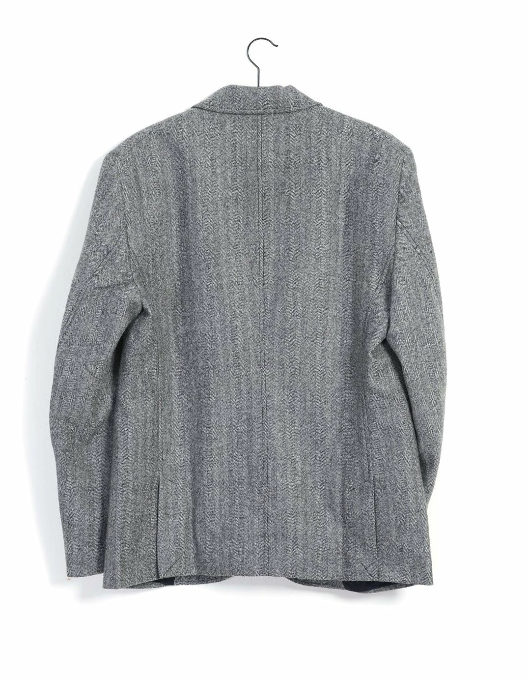 HANSEN GARMENTS ANKER | Classic Blazer | Grey Melange 4 HANSEN GARMENTS ANKER | Classic Blazer | Grey Melange - Image 2