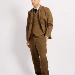 HANSEN GARMENTS ANKER | Classic Casual Blazer | Cognac -HANSEN SHOP anker classic casual blazer cognac 425 572577