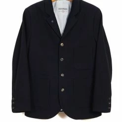 HANSEN GARMENTS ANKER | Four Button Classic Blazer | Deep Indigo