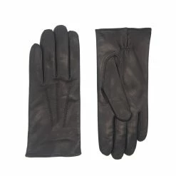 SAUSO ARVO | Lamb Nappa Cashmere Blend | Black