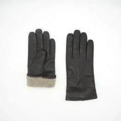 SAUSO ARVO | Lamb Nappa Cashmere Blend | Mocca -HANSEN SHOP arvo lamb nappa cashmere blend mocca sauso 881576