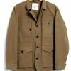 HANSEN GARMENTS ASLAK | Utility Jacket | Khaki -HANSEN SHOP aslak utility jacket khaki hansen garments 338356