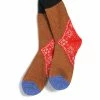 KAPITAL BANDANA | 96 Wool Heel Socks | Red -HANSEN SHOP bandana 96 wool heel socks red kapital 385041