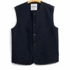 HANSEN GARMENTS BEN | Crewneck Waistcoat | 3-Tone Blue 2 HANSEN GARMENTS BEN | Crewneck Waistcoat | 3-Tone Blue -HANSEN SHOP ben crewneck waistcoat 3 tone blue 936396