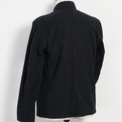 HANSEN GARMENTS BERTRAM | Refined Work Jacket | Dark Bluegrey -HANSEN SHOP bertram refined work jacket dark bluegrey hansen garments 827045