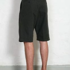 HANSEN GARMENTS BIRK | Single Pleated Shorts | Khaki Pin 11 HANSEN GARMENTS BIRK | Single Pleated Shorts | Khaki Pin -HANSEN SHOP birk single pleated shorts khaki pin hansen garments 528273