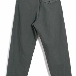 HANSEN GARMENTS BOBBY | Super Wide Pleated Trousers | Oxidized -HANSEN SHOP bobby super wide pleated shorts oxidized hansen garments 886036