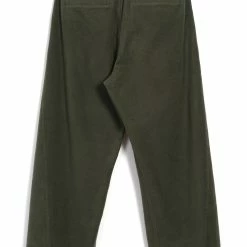 HANSEN GARMENTS BOBBY | Super Wide Pleated Trousers | Dark Green -HANSEN SHOP bobby super wide pleated trousers dark green hansen garments 766963