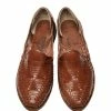 Chamula Cancun Leather Huarache | Slip On Vegetable Tanned Sandals | Brown 2 -HANSEN SHOP cancun leather huarache slip on vegetable tanned sandals brown 2 chamula 844791