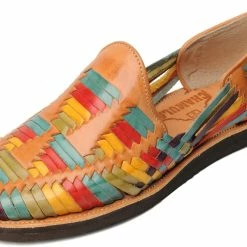 Chamula Cancun Leather Huarache | Slip On Vegetable Tanned Sandals | Multi 7 Chamula Cancun Leather Huarache | Slip On Vegetable Tanned Sandals | Multi -HANSEN SHOP cancun leather huarache slip on vegetable tanned sandals multi chamula 476883