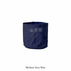 Puebco CANVAS POT COVER | Navy Blue -HANSEN SHOP canvas pot cover navy blue puebco 334029