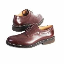 Heschung CATALPA | Leather Derby Shoe | Hazelnut -HANSEN SHOP catalpa leather derby shoe hazelnut 460 583192