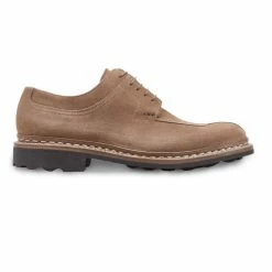Heschung CATALPA | Water-resistant Suede Derby Shoe | Cream -HANSEN SHOP catalpa water resistant suede derby shoe cream heschung 541714