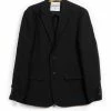 HANSEN GARMENTS CHRISTOFFER | Two Button Blazer | Black 1 HANSEN GARMENTS CHRISTOFFER | Two Button Blazer | Black -HANSEN SHOP christoffer two button blazer black 427946