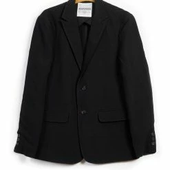 HANSEN GARMENTS CHRISTOFFER | Two Button Blazer | Black