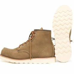 Red Wing CLASSIC MOC | 6-inch | Olive Mohave -HANSEN SHOP classic moc 6 inch olive mohave red wing 494872