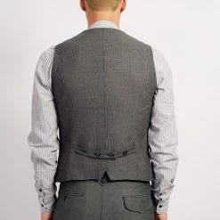 HANSEN GARMENTS DANIEL | Classic Casual Vest | Indigo Grey 8 HANSEN GARMENTS DANIEL | Classic Casual Vest | Indigo Grey -HANSEN SHOP daniel classic casual vest indigo grey 240 561835
