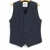HANSEN GARMENTS DANIEL | Classic Waistcoat | Brushed Blue 2 HANSEN GARMENTS DANIEL | Classic Waistcoat | Brushed Blue -HANSEN SHOP daniel classic waistcoat brushed blue hansen garments 568426